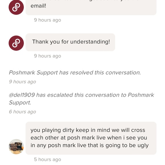 Evidence/threats from seller - Picture 3 of 8